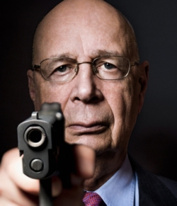 klaus schwab with gun